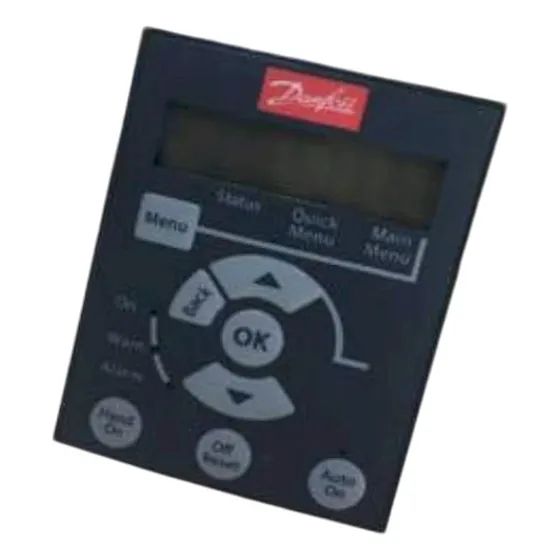 Panel Grafico  Fc-100 / Fc-202 / Fc-302  Danfoss