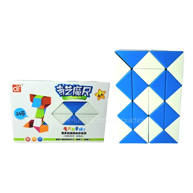 Cubo Rubik Snake Serpiente Fidget Toy Qiyi Original 24 Pieza
