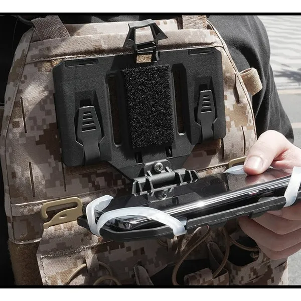 Soportes De Teléfono Molle Plegables Para Chalecos Tácticos
