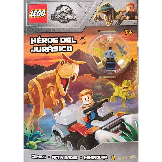 Libro Jurassic World : Heroe Del Jurasico De Lego