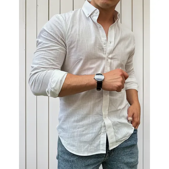 Camisa Lino Casual