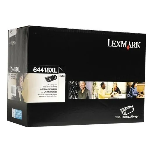 Tóner Lexmark T644 Color Negro