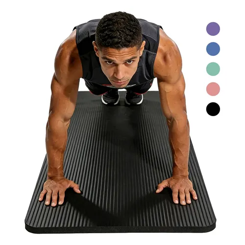 Tapete De Yoga Mat Em Nbr 10mm Premium Odin Fit | MercadoLivre