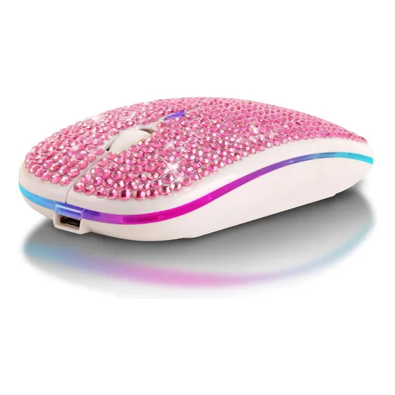 Xd Mouse Bluetooth Sem Fio Coberto Com Vidro
