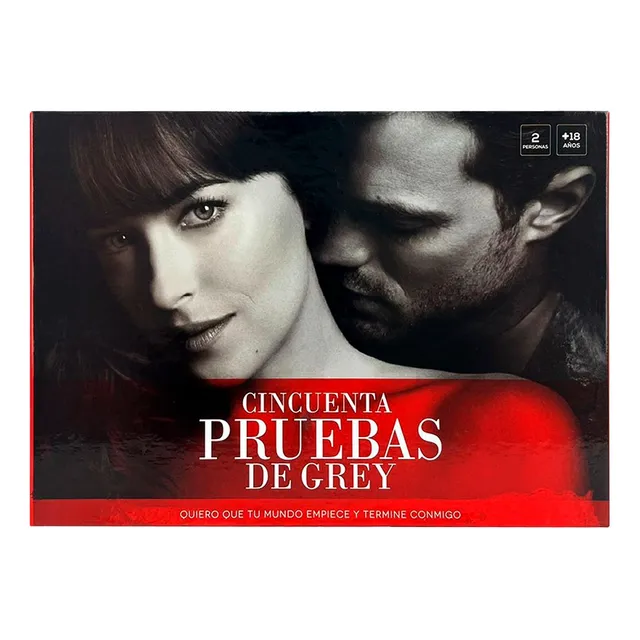 Juego De Mesa Para Parejas 50 Pruebas Sombras De Grey