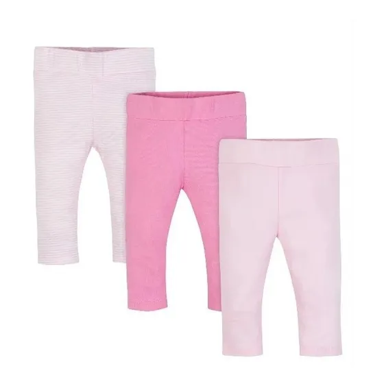 Pantalón Mono Bebe Niñas Wonder Nation 3 Pack