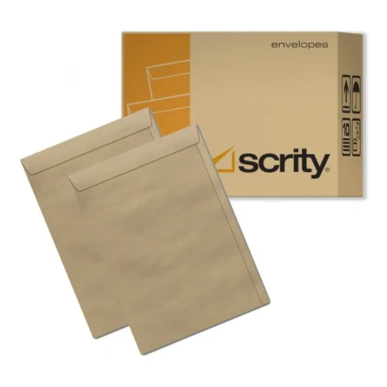 Envelope Saco Kraft Natural 80gr 310x410 C/ 100 Unidades