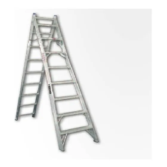 Escalera De Tijera Convertible Extension Aluminio  C 2287-17