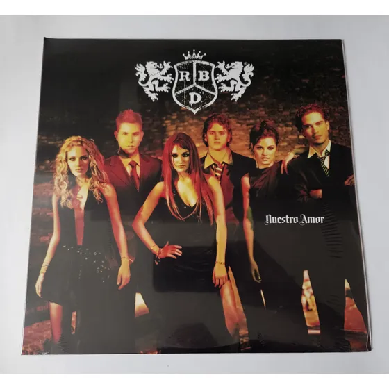 Lp Disco Vinil Rbd Nuestro Amor Duplo Colorido
