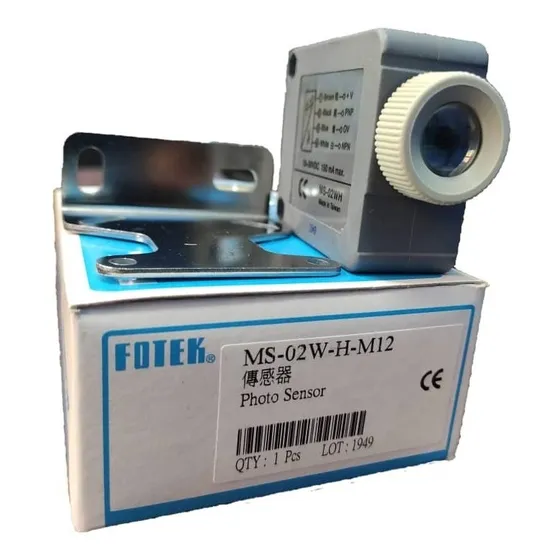 Sensor Fotoelectrico Lectura De Marca Ms-02w-h-m12 Fotek