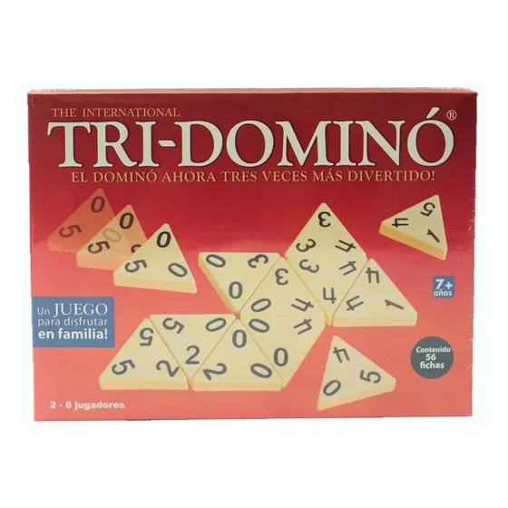 Tri Domino Juegos De Mesa 56 Fichas