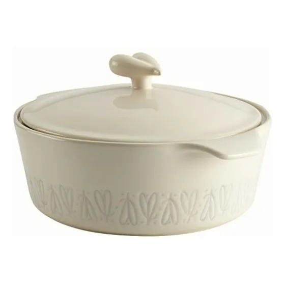 Ayesha Curry Ceramics Cacerola Con Tapa, 2.5 Cuartos De