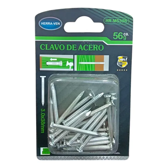 Clavo De Acero 56 G