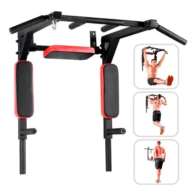 Barras Multifuncional Dominadas Fondos 6 En 1 Ejercicios Gym