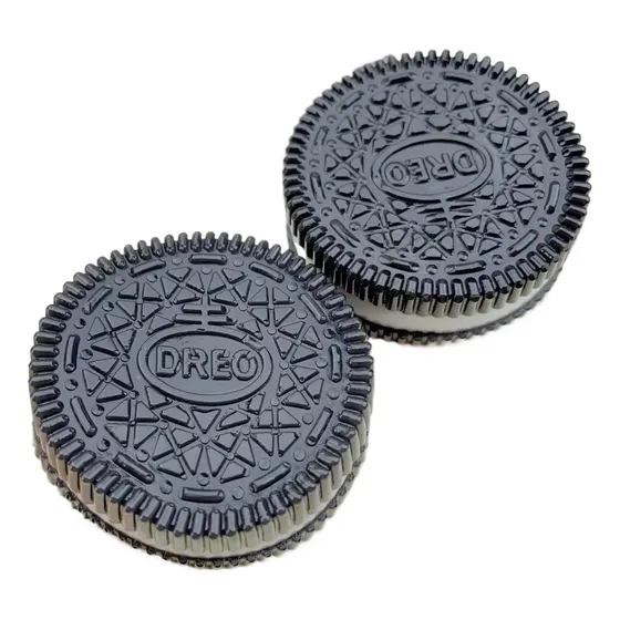 Juguete Antiestrés Squishy Oreo Soft Fufu Taba, 2 Unidades