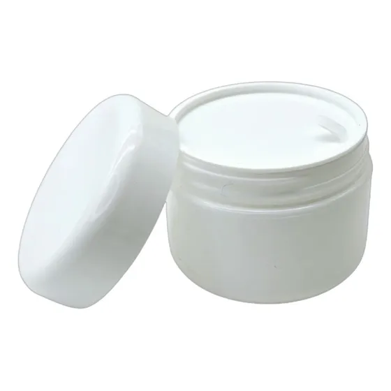 Tarro Pomadero Cosmetico 60ml Tapa Y Contratapa (100 Pza)