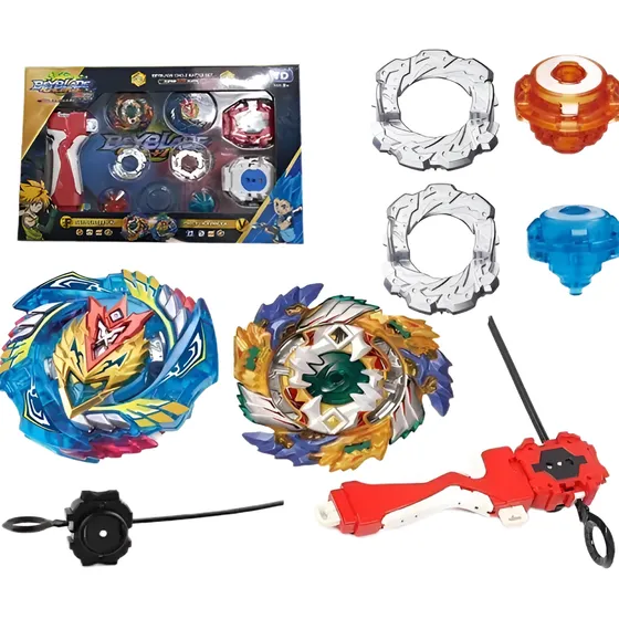Set 2 Beyblade Batalla B 122 Geist Fafnir Vs B 127 Valkyrie