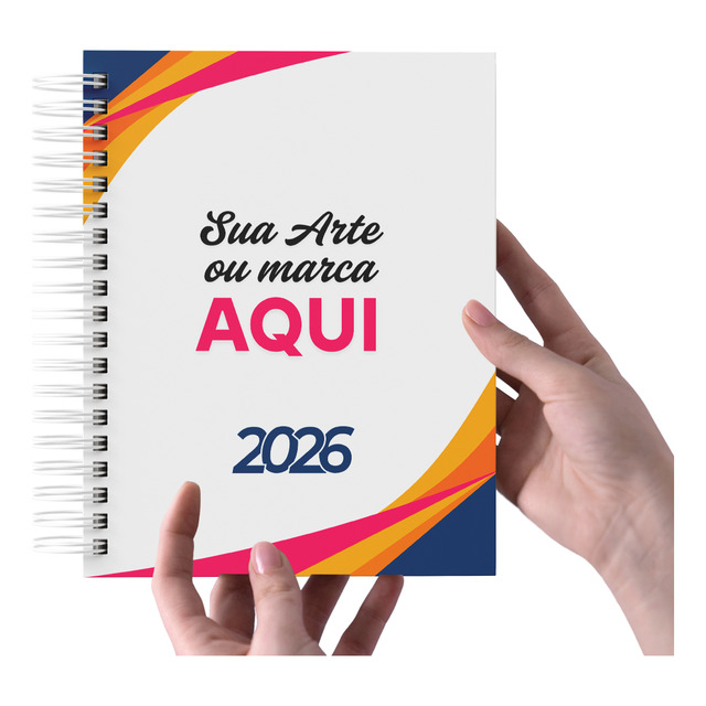 Agenda 2026 Corporativa A5 Capa Dura Com Logo Empresarial Agenda 2026 Corporativa A5 Capa Dura Com Logo Empresarial