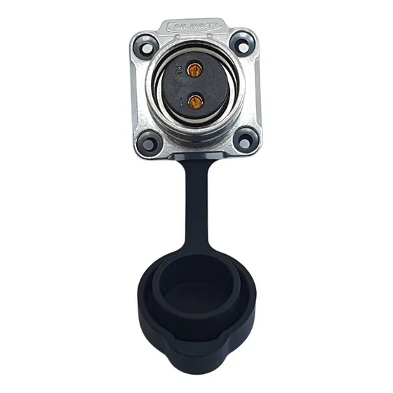 Conector Eléctrico 20mm De 2 Polos Protección Ambiental Ip67