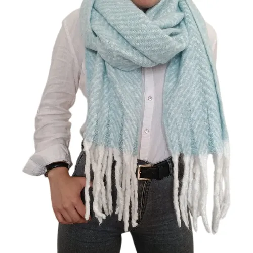 Bufanda Chalina Pashmina De Dama Bufandones Livianos Suaves