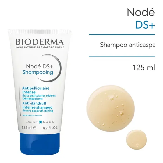 Shampoo Intensivo Anticaspa Bioderma Nodé Ds+ 125ml Full