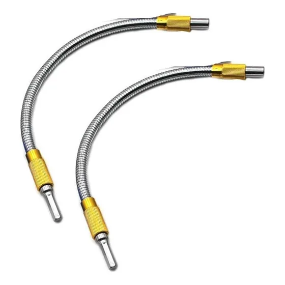 Vastago Hexagonal Metal Flex Extension Universal Portapunta