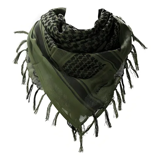 Shemagh Pañuelo Tactico Militar Bufanda Airsoft Paintball Color Verde