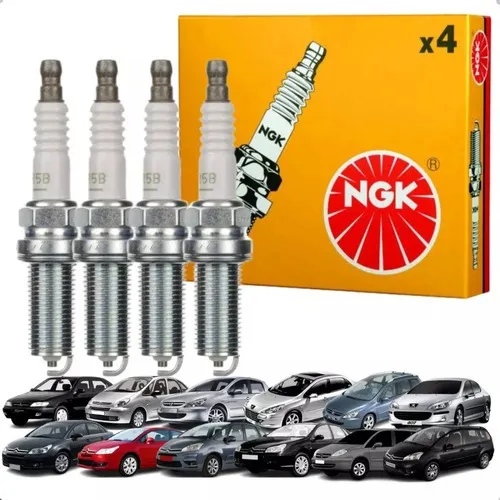 Jogo Velas Ngk Xsara Picasso C4 C5 307 407 2.0 16v Lfr5b