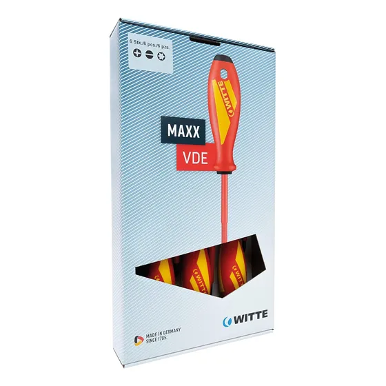 Witte Maxx Vde 1000v Juego De Destornilladores De Electri...