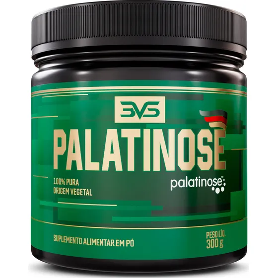 Palatinose 100% Pura - Fórmuila Avançada Com Baixo Índice Glicêmico E Insumos Importados - 300g