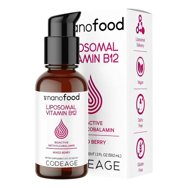 Vitamina B12 Liposomal Codeage 59.2 Ml Bayas