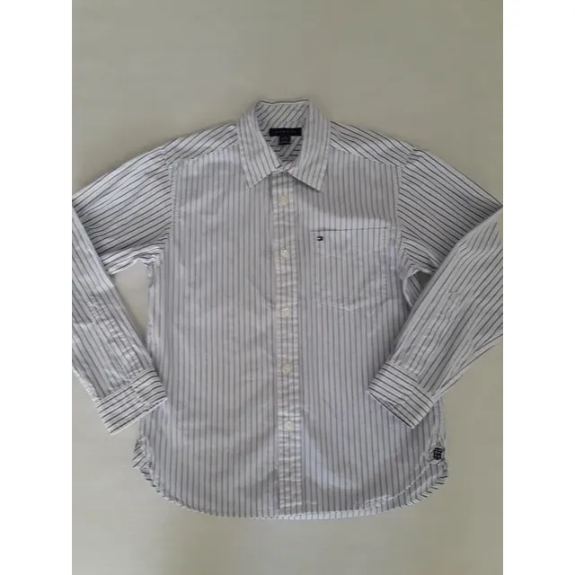 Camisa Tommy Hilfiguer Niño 8 A 10 Años Originales