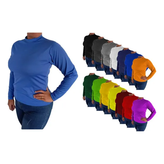 Sudadera Playera Para Dama Manga Larga En Tela Atlética