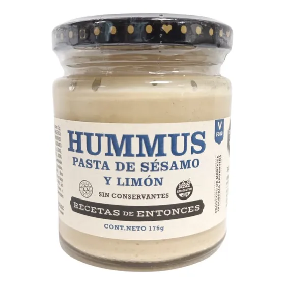 Hummus 175g - Recetas De Entonces Alcaraz