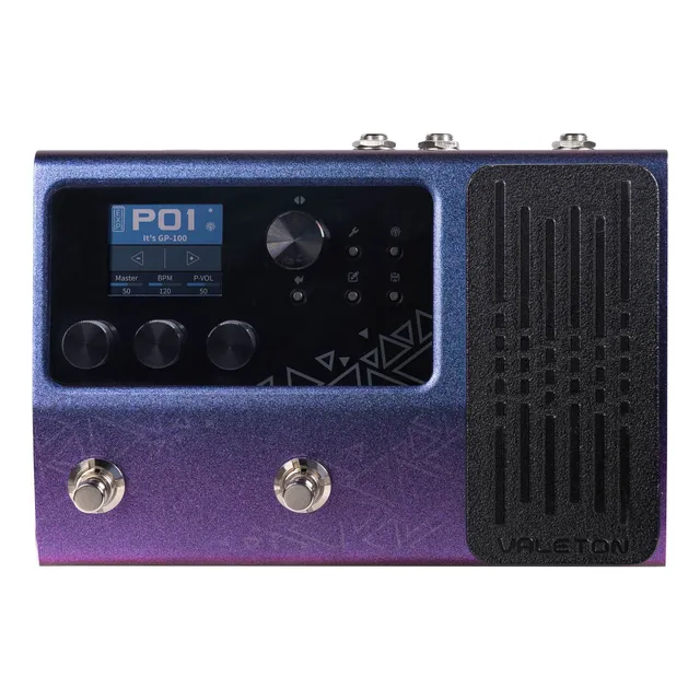 Pedal de efecto Valeton GP Multi-Effects Processor GP-100VT violeta