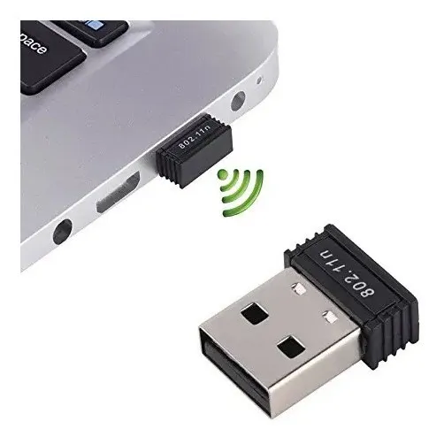 Mini Antena Wifi Usb Tarjeta Receptor 150mbps 802 11n G B Pc