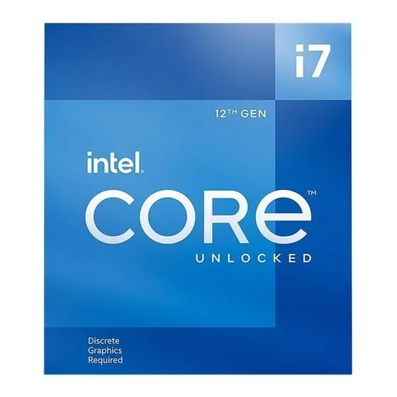 Procesador Intel I7 12th Gen. 12700kf - 3,60ghz - 12 Nucleos