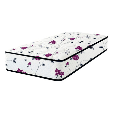 Colchón 1 Plaza De Espuma Multiflex Espuma Sol Blanco - 80cm X 190cm X 20cm Colchón 1 Plaza De Espuma Multiflex Espuma Sol Blanco - 80cm X 190cm X 20cm