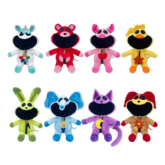 8 Piezas Muñecas De Peluches Smiling Critters Plush Regalo