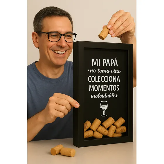 Cuadro Vinos - Guarda Corchos - 20x30 