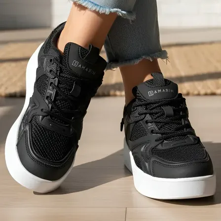 Tênis Ramarim Feminino Casual Plataforma Crystal Nylon