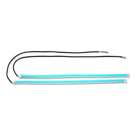 2 Tiras De Luz Led Cintas Para Carro Farola De 60 Cm C/u