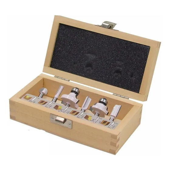 Kit De Fresas Encastre 1/4 (6 Piezas) Makita G P