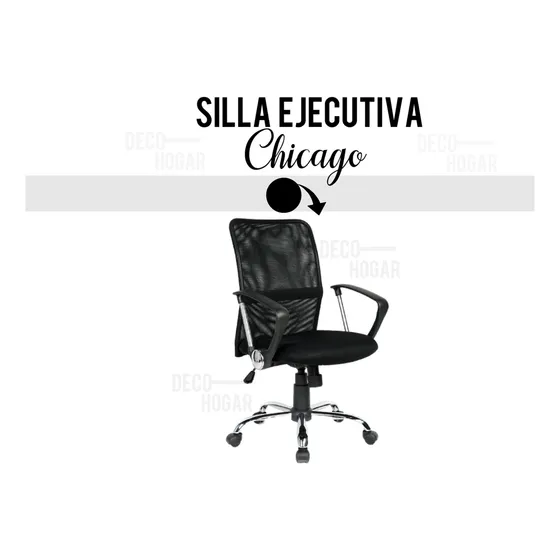 Silla Ejecutiva Oficina Para Escritorio Chicago Ergonomica
