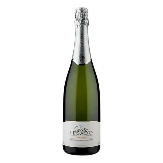 Espumante Moscatel Vinho Branco Serra Gaúcha Gran Legado 750ml