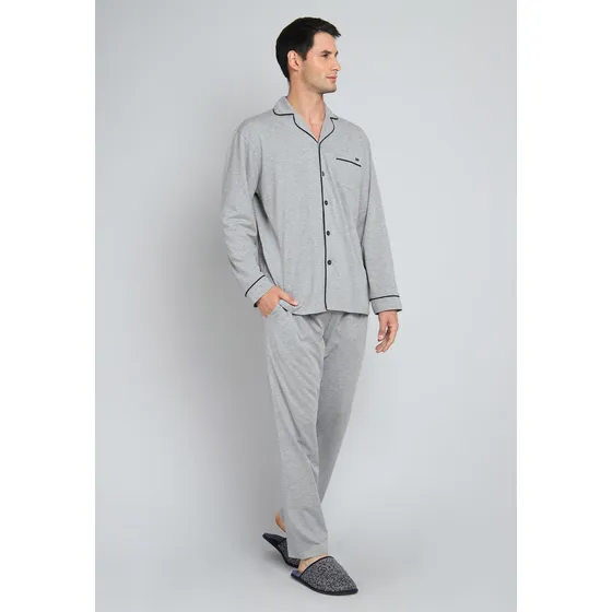 Pijama Largo Clásico Arrow P1i3104gr