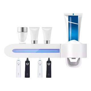 Soporte Cepillo De Dientes Esterilizador Uv Práctico Seguro Soporte Cepillo De Dientes Esterilizador Uv Práctico Seguro
