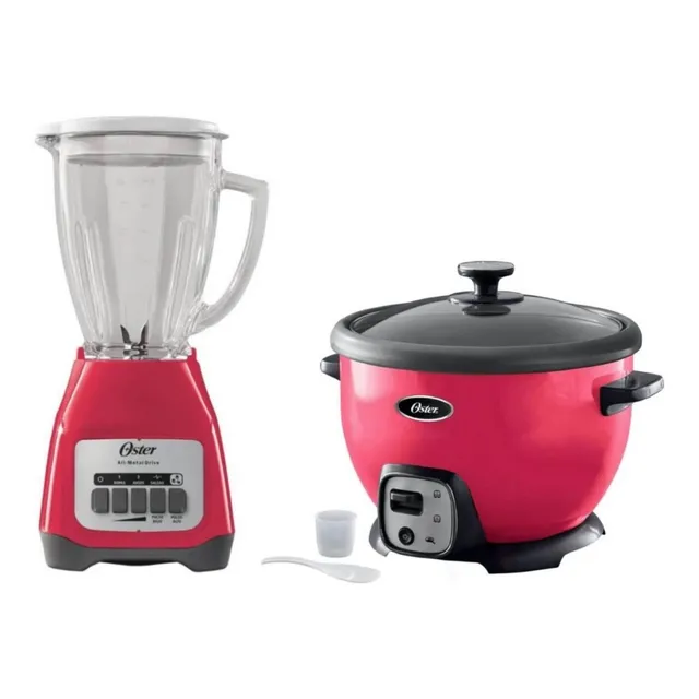 Combo Oster Licuadora 550w + Arrocera 1.8 Lt Con Sofrito