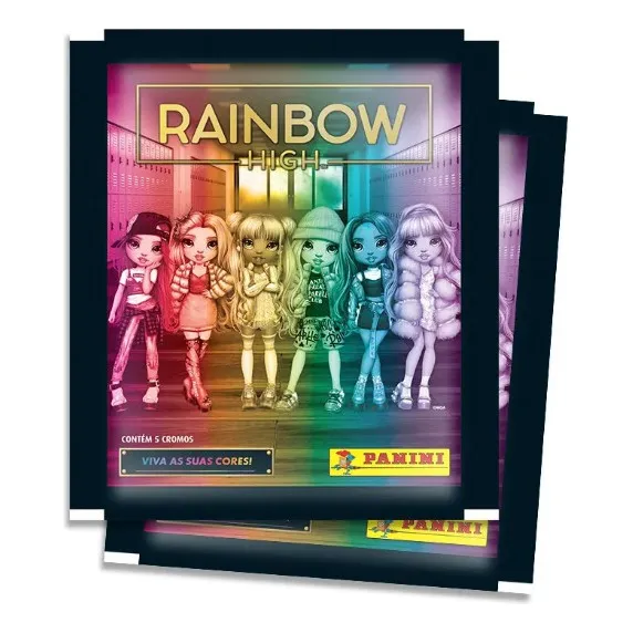 Kit 20 Envelopes De Figurinha Rainbow High