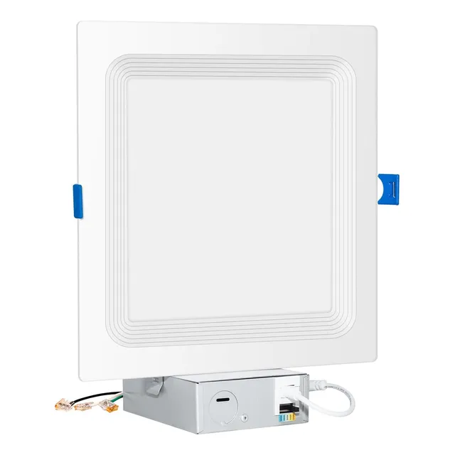 20.3 Cm Canless 5 Cct Ultra-slim   Baffle Led Downlight...